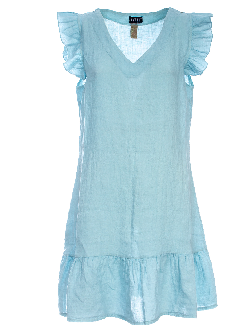 ABITO MANICA ROUCHE, 3TG - LIGHT BLUE